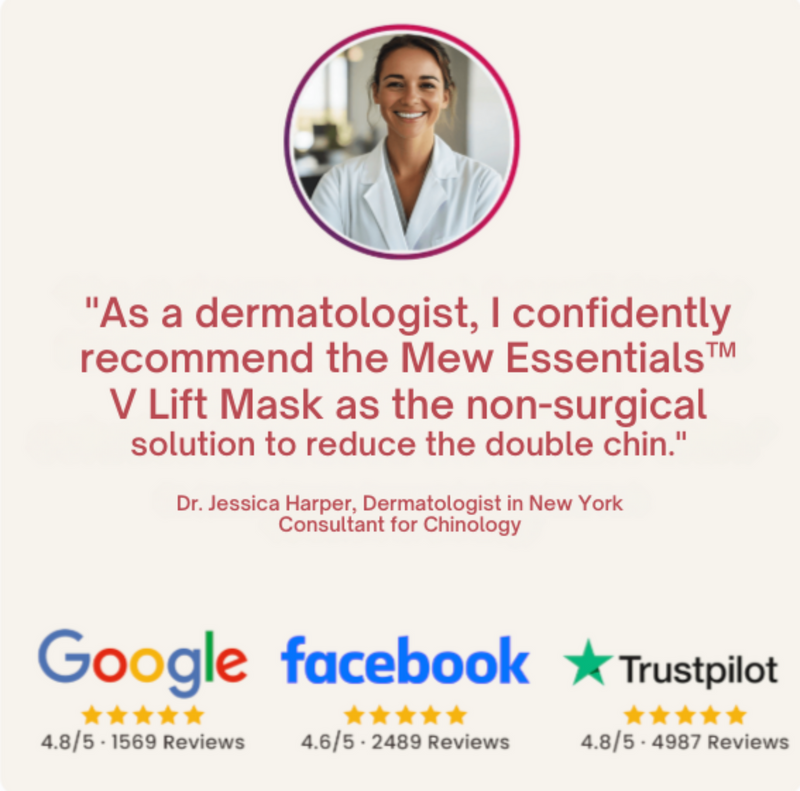 Jawglow collagen mask